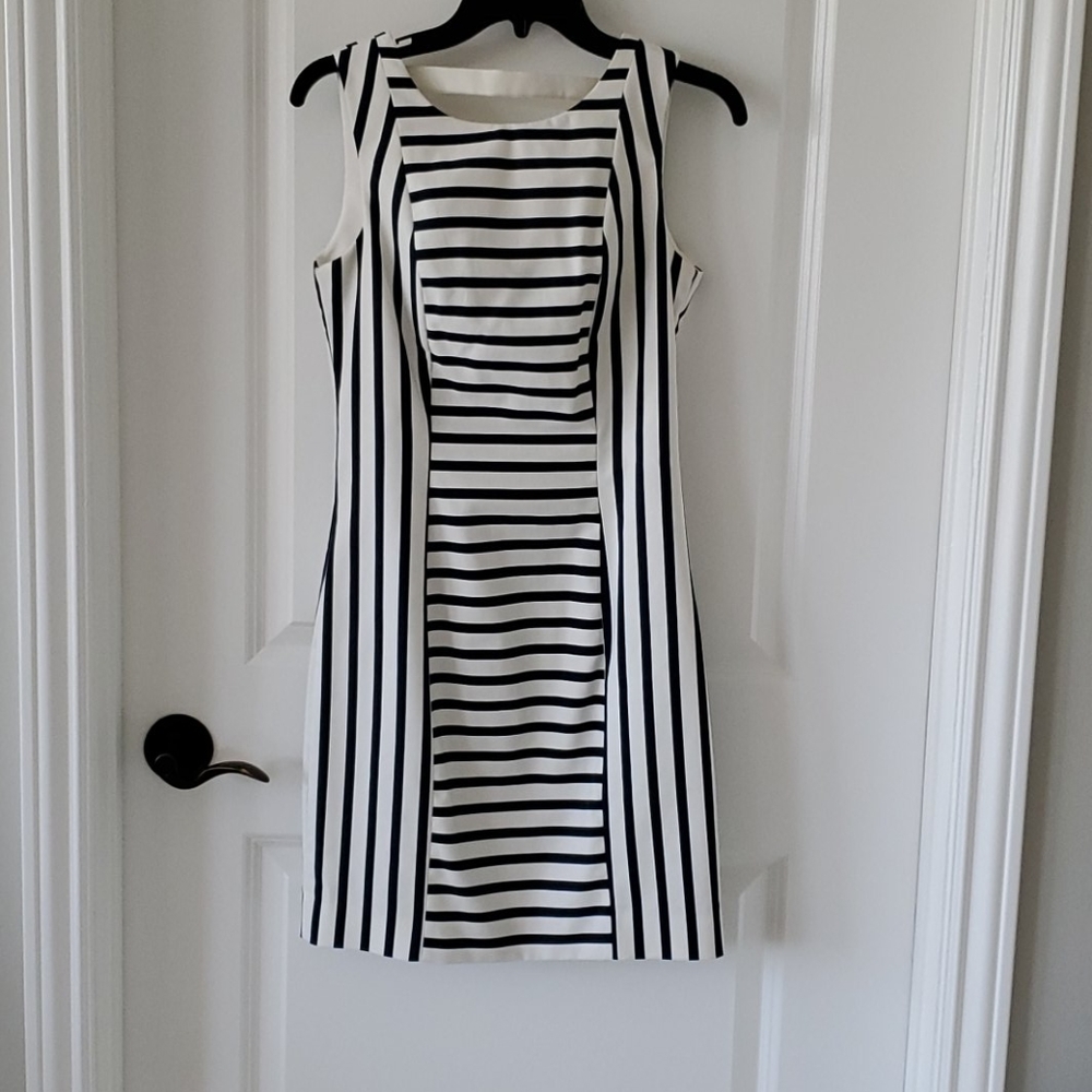 H&M black and white dress.